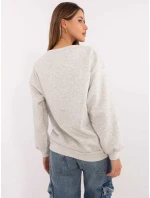 Mikina EM BL 617 model 20811730 světle šedá - FPrice Mikina EM BL 617 model 20811730 světle šedá - FPrice