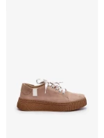 Dámské tenisky MEMORY FOAM SYSTEM BIG STAR Tmavě béžové Dámské tenisky MEMORY FOAM SYSTEM BIG STAR Tmavě béžové