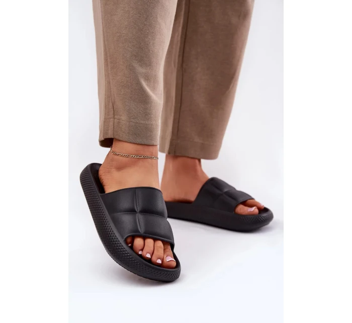 Dámské pěnové pantofle LEE MAYA SLIDER WOMEN LOW – černé