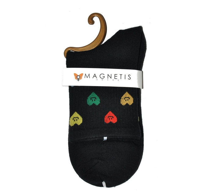 Dámské ponožky Magnetis 75 Colorful Hearts 21/22