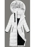 bílá dámská zimní bunda model 21246137 - J.STYLE