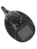 SOLÁRNÍ SVÍTILNA TANČÍCÍ PLAMENY 12X12X78CM 36 LED XXXL SOLÁRNÍ SVÍTILNA TANČÍCÍ PLAMENY 12X12X78CM 36 LED XXXL