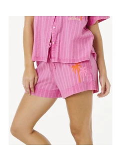 Dámské šortky RIP CURL Hotel Malibu Embroid Short, růžové