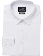 JN 677 Popelínová halenka s dlouhým rukávem model 22436561 white - Daiber JN 677 Popelínová halenka s dlouhým rukávem model 22436561 white - Daiber