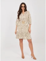 Šaty D74516M30485A tmavě lila Šaty D74516M30485A tmavě lila