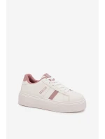 Dámské tenisky na platformě Big Star – bílé Dámské tenisky na platformě Big Star – bílé
