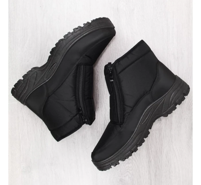 Novinky M EVE439 černé zateplené sněhule