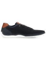 Pohodlné polobotky Rieker M RKR666 navy blue
