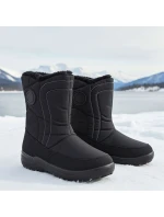 Dámské ploché zateplené sněhule černé model 21906490 - Potocki