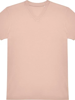 B&C #E150 V Tričko s výstřihem do V model 22444636 soft rose