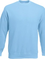 Fruit of the Loom Classic Set-In Sweat Mikina 16.2202 sky blue