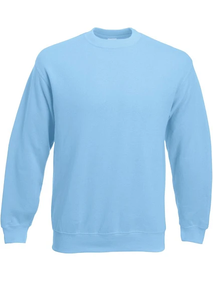 Fruit of the Loom Classic Set-In Sweat Mikina 16.2202 sky blue Fruit of the Loom Classic Set-In Sweat Mikina 16.2202 sky blue