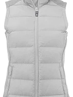 Cutter & Buck Oak Harbor Vest Women Dámská hybridní vesta 68.1477 silver