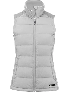 Cutter & Buck Oak Harbor Vest Women Dámská hybridní vesta 68.1477 silver