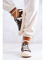 Dámské Materiál Sneakers Camo BIG STAR JJ274237 Bílo-šedé Dámské Materiál Sneakers Camo BIG STAR JJ274237 Bílo-šedé