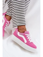 Dámské Tenisky Na Platformě Fuchsie Tellnira Dámské Tenisky Na Platformě Fuchsie Tellnira