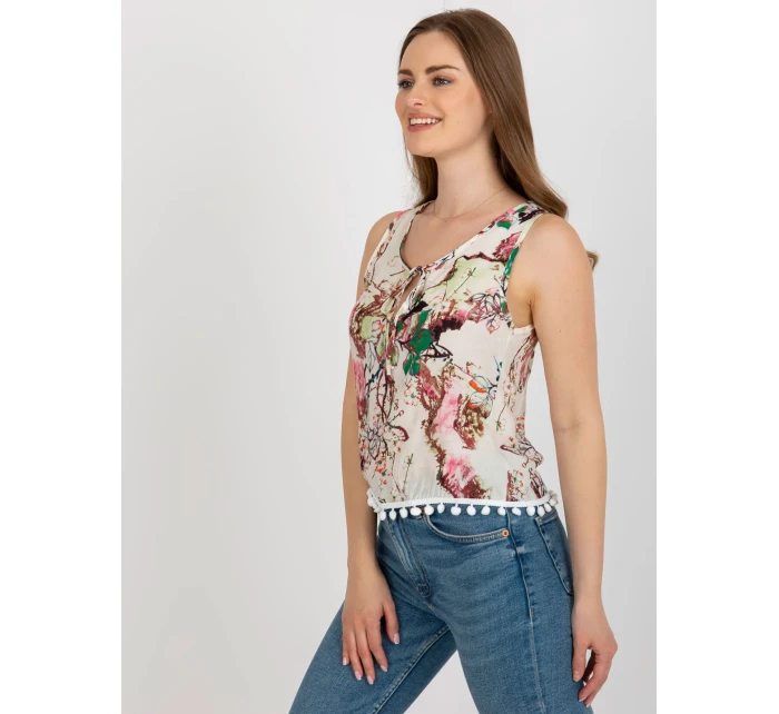 Halenka AT BZ 2202B.70 bílé a zelené