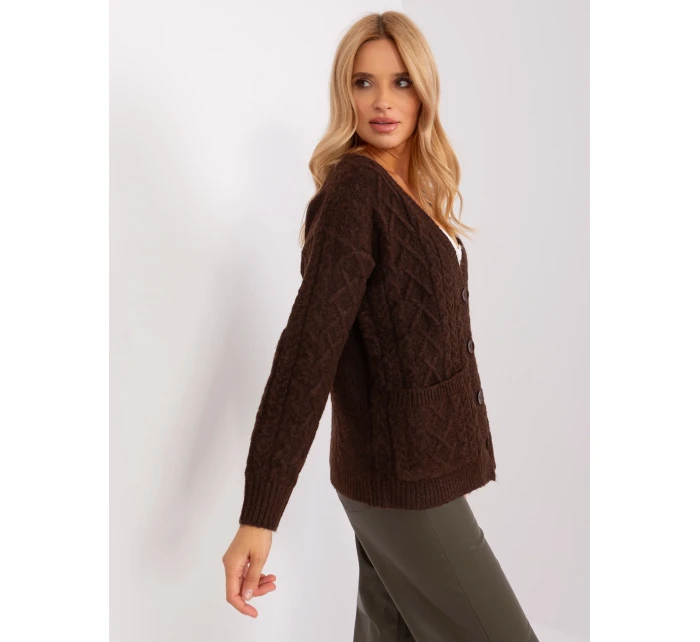 Jumper AT SW 2358.31 tmavě hnědá