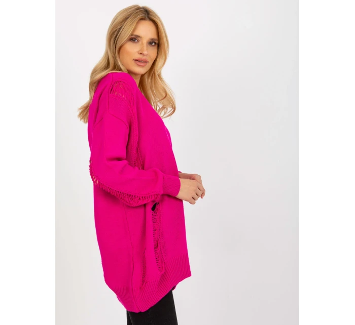 Dámský kardigan LC SW model 18140305 fuchsiová - FPrice