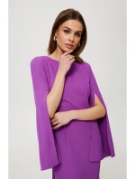 Mini šaty s rukávy model 19678768 - Makover