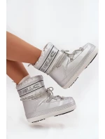 Dámské sněhule O’Neill Lisa High – stříbrné