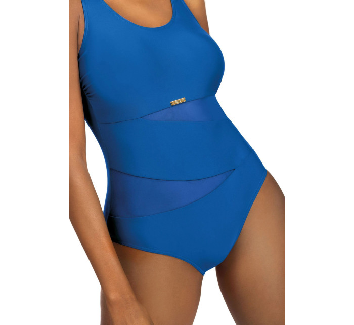 Dámské jednodílné plavky Fashion sport  modré  model 19672766 - Self