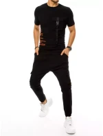 Pánské černé tepláky Dstreet model 21962931 - FashionStreet