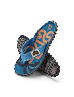 Gumbies unisex žabky ISLANDER FLIP-FLOP BLUE PALMETTO Gumbies unisex žabky ISLANDER FLIP-FLOP BLUE PALMETTO