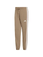 Dámské kalhoty adidas Essentials 3-Stripes French Terry Cuffed, béžové, KF8338, dámské Dámské kalhoty adidas Essentials 3-Stripes French Terry Cuffed, béžové, KF8338, dámské