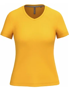 K Dámské tričko s výstřihem do V 20.K yellow model 22508259 - Kariban