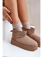 sněhule na platformě Big Star béžové model 21677565 - Big Star Shoes sněhule na platformě Big Star béžové model 21677565 - Big Star Shoes