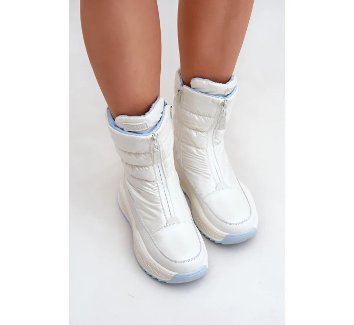 Dámské Sněhule Big Star model 21680182 Bílé - Big Star Shoes Dámské Sněhule Big Star model 21680182 Bílé - Big Star Shoes