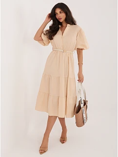 Šaty MI SK 92950.90 béžové