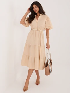 Šaty MI SK 92950.90 béžové