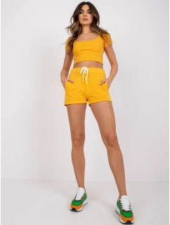 Szorty RV SN model 18694195 ciemny żółty - FPrice