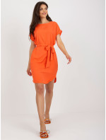Sukienka WN SK 2905.25 pomarańczowy