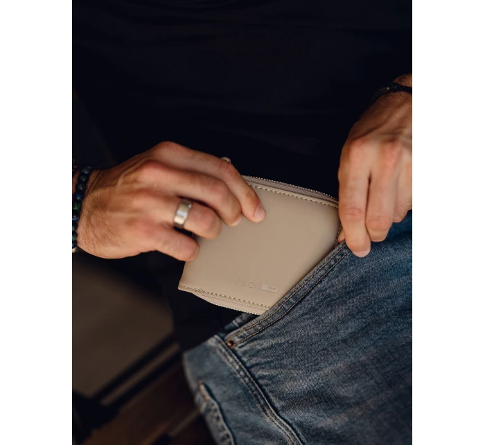 Pánská pěněženka Vuch Radaq E Beige