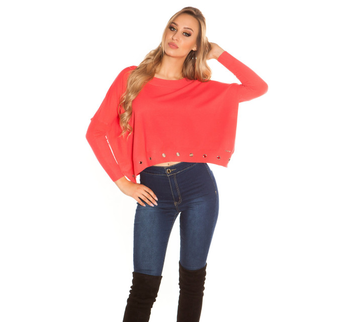 Sexy Koucla pullover with trendy lugs