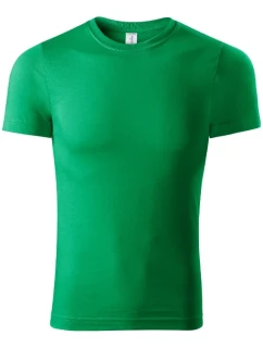 Paint tričko unisex středně zelená