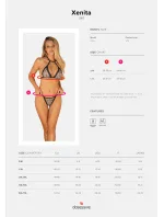 Svůdný set Xenita set - Obsessive