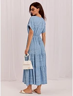Dámské šaty IT SK model 22366734 světle modré - FPrice Dámské šaty IT SK model 22366734 světle modré - FPrice