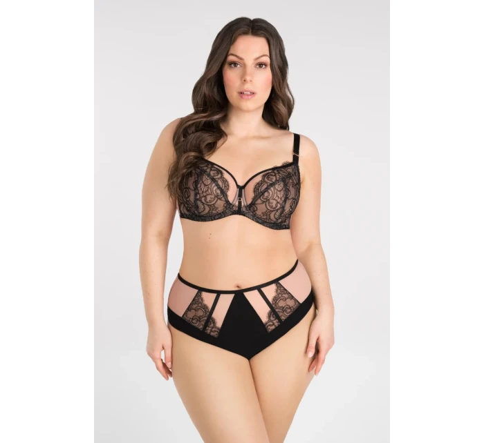 K834 ČERNÁ DO ČERNÉ MĚKKÁ PODPRSENKA