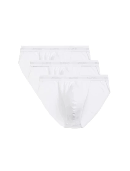 Pánská tanga 3 pack model 21281212 white - Atlantic