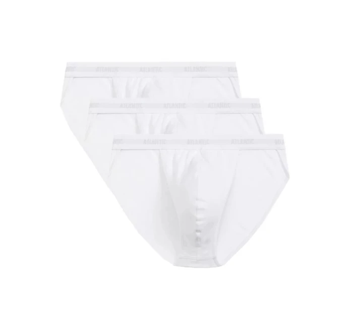 Pánská tanga 3 pack model 21281212 white - Atlantic