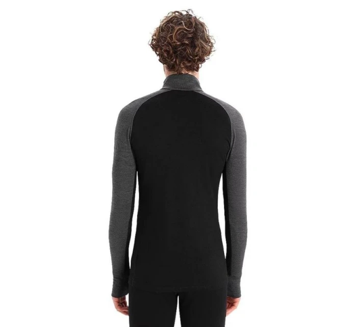 Icebreaker pánské termotriko M Zoneknit 260 LS Half Jet H/BLK grey (IB0A56HF585) Icebreaker pánské termotriko M Zoneknit 260 LS Half Jet H/BLK grey (IB0A56HF585)