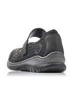 Pohodlná polobotka W černá model 22050507 - Rieker Pohodlná polobotka W černá model 22050507 - Rieker