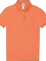 B&C My Polo 210 /women Dámské piqué polo z těžké bavlny 01.W463 amalfi coral