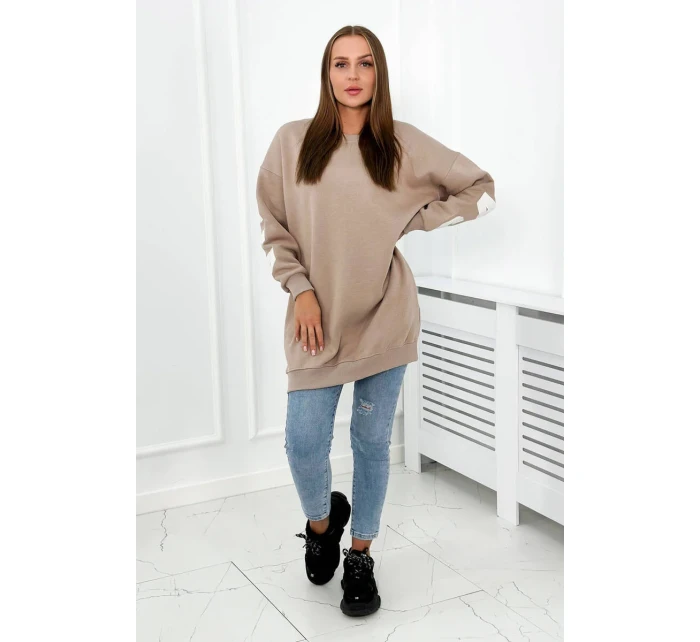 Izolovaná mikina s nápisem California tmavě béžová Izolovaná mikina s nápisem California tmavě béžová