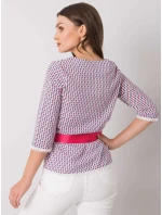 Halenka LK BZ model 15440725 bílá a růžová - FPrice