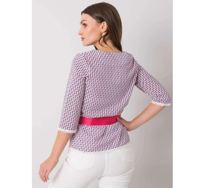 Halenka LK BZ model 15440725 bílá a růžová - FPrice